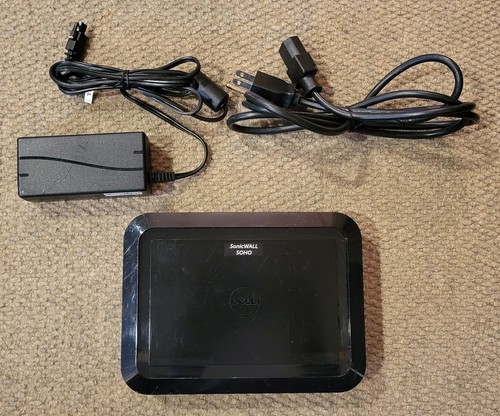 Firewall di sicurezza di rete DELL Sonic Wall Soho APL31-0B9 con adattatore di alimentazione - Foto 4 di 12