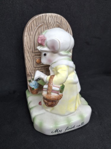 Avon The Precious Moments Collection My First Call Mouse Knocks on Door Award - Bild 5 von 9