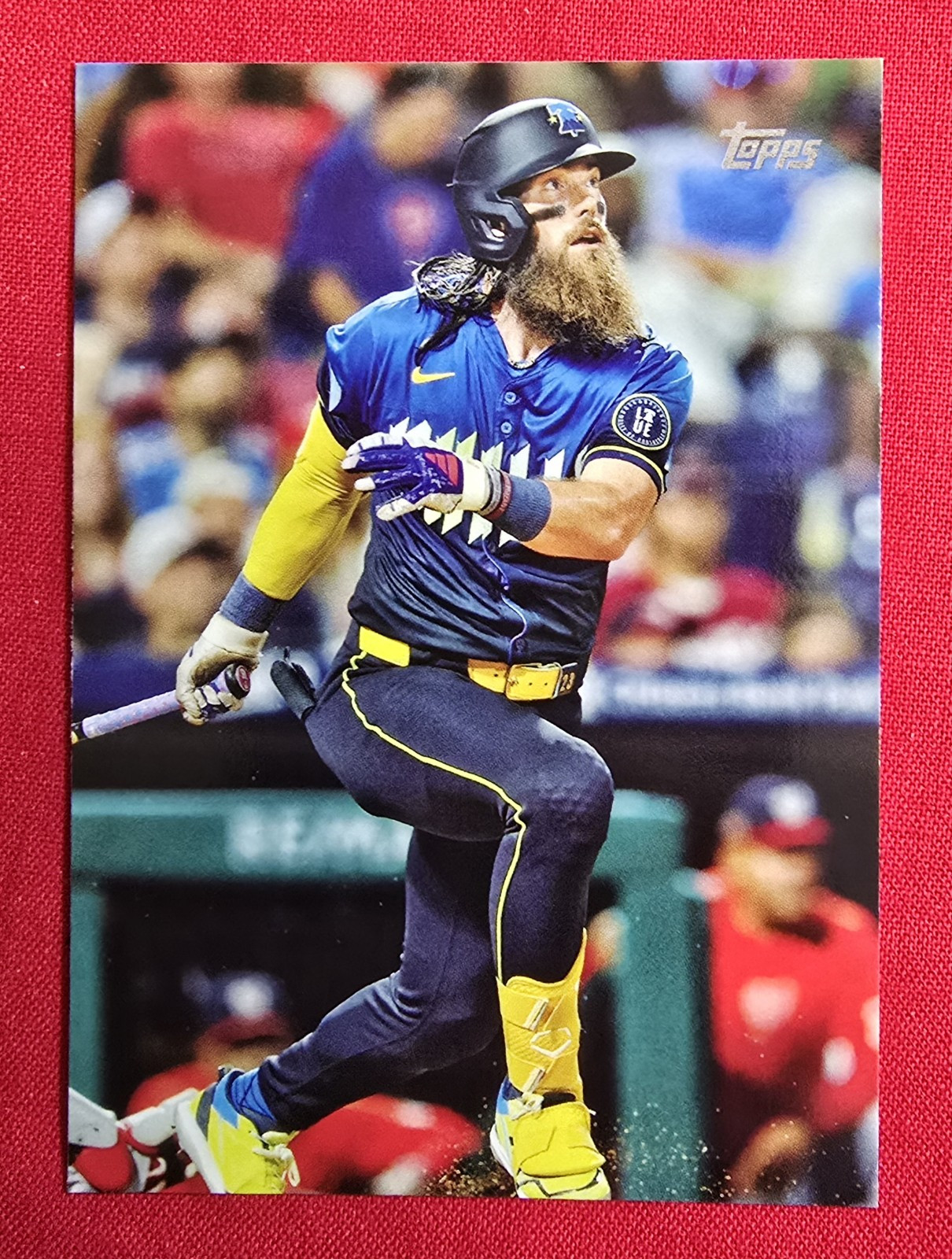 2025 Topps BRANDON MARSH #233 True Photo SSP Phillies
