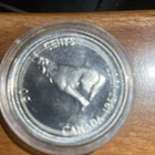 1967 Canada Silver Half Dollar Howling Wolf BU/Prooflike Condition 80% Silver