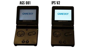 Nintendo Game Boy Advance SP | AGS-001 | Screen Mario Mushroom Red