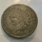 1859 Indian Head Cent Penny, 1st Year Issue