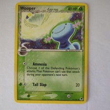 Pokémon TCG Wooper  EX Dragon Frontiers 71/101 