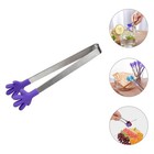 Portable Stainless Steel Ice Tong Household Dessert Tong Tool Candy Tong Tool