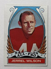 1972 Topps #276 Jerrel Wilson All Pro High Number Card - NM Near Mint