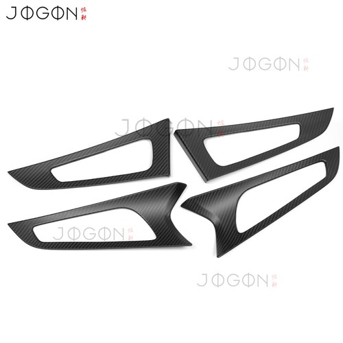 2019-2025 For Genesis G70 Sport Advanced Matte Carbon Side Door Panel Cover Trim - Picture 8 of 12