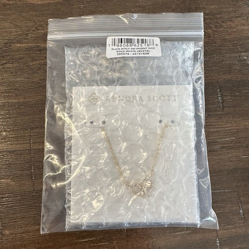 Kendra Scott Blair Butterfly Necklace Gold Ivory Mother Of Pearl NWT $75 - Picture 7 of 7