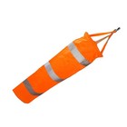 0,8 m langlebiger, verdickter, wasserdichter, fluoreszierender Windsack aus