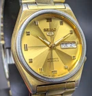 Rare vintage Seiko 5 automatic day date movement number 7S36A japan made men's w