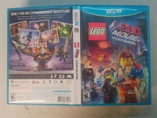 The Lego Movie Video Game Wii U Case & Cover Art Only