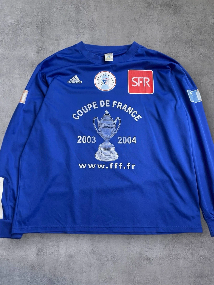 Maillot De Football Écosse 2003/2004 Domicile Diadora - Taille L, Manches Longues, Numéro 16, Occasion Bon état