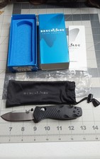 g Benchmade Boxed Folding Blade Knife 585 Mini Barrage