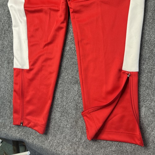 Jordan Track Pantaloni Donna XL Conici Jogger Zip Tasche CN5344-658 Poliestere Rosso - Foto 5 di 18