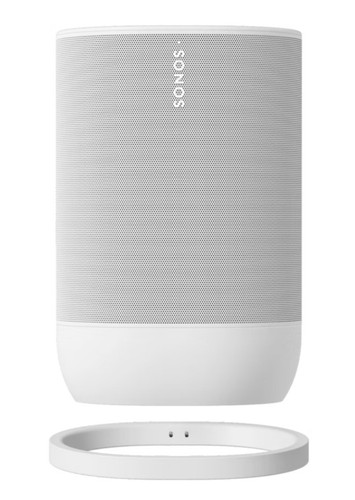 Sonos Move 2 Bluetooth & Wi-Fi Wireless Portable Speaker, White, New, Sealed Box