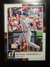 2016 Panini Donruss Michael Conforto The Rookies New York Mets #TR8