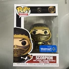 Funko Pop! MK : Mortal Kombat - Scorpion (Metallic) - Walmart (Exclusive) #1058