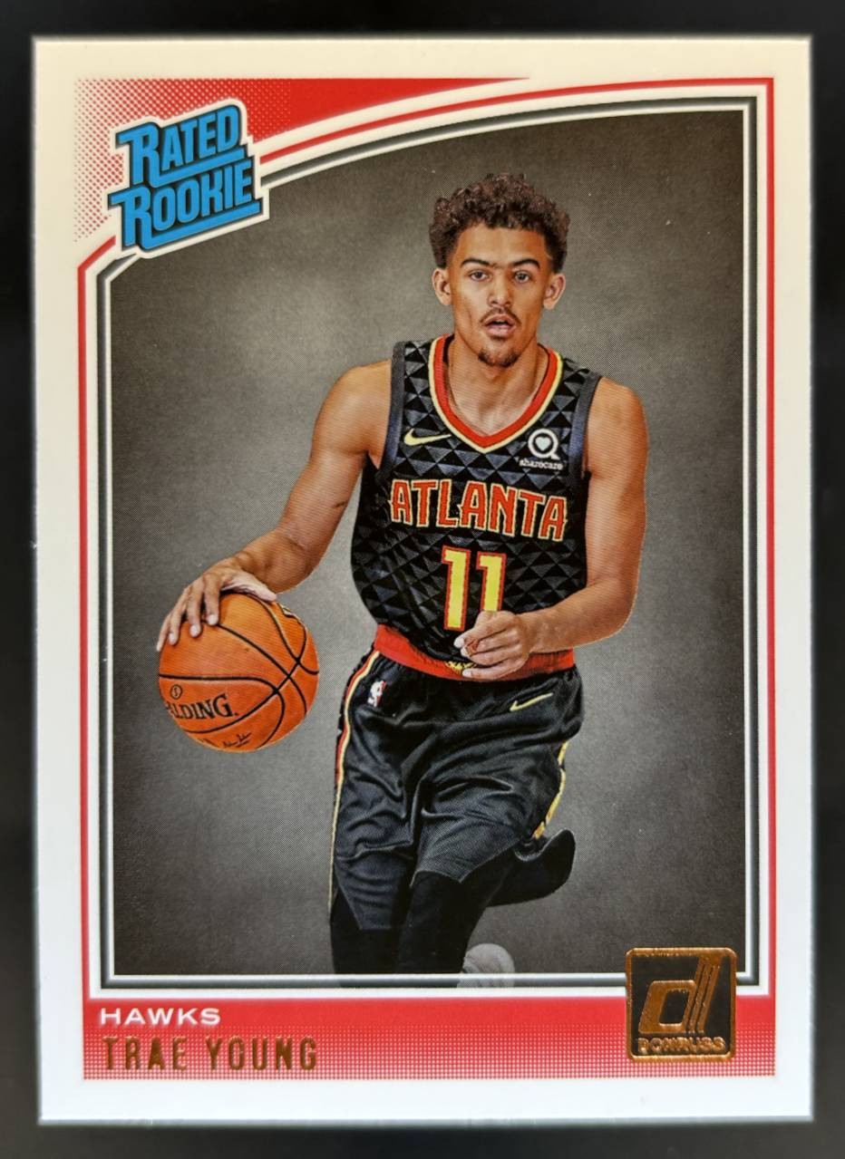 2018-19 Panini Donruss Trae Young Atlanta Hawks #198 RC