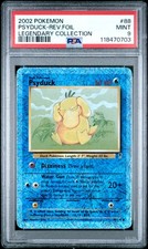 2002 POKEMON LEGENDARY COLLECTION #88 PSYDUCK-REVERSE FOIL PSA 9