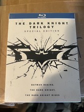 The Dark Knight Trilogy Blu-ray Christian Bale NEW