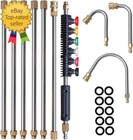 Pressure Washer Extension Wand, 10 Pack Power Washer Lance with 5 Atomization No