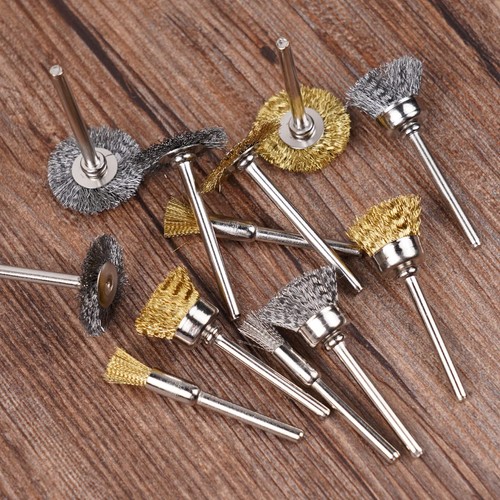 Wire Brushes for Drill Set, 84Pcs Buffing Polishing Wheels 1/8'' Shank Mandre... - Picture 5 of 7