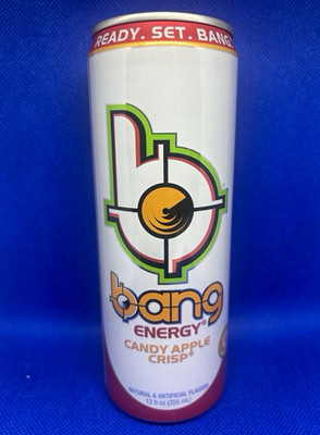 Bang Candy Apple Crisp Zero Sugar Energy Liquid Endurance/ 12 fl oz  pack 12