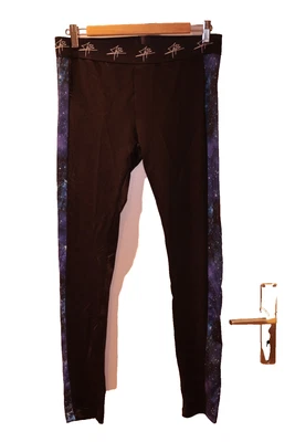 Julien Bam Dream Leggings - Logo am Gummizug - Seitenstreifen Weltall  XL ** RAR - Bild 1 von 4