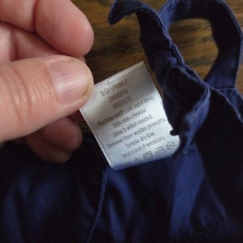 GYMBOREE Girls 2T Blue Seahorse Swing Tank Top - Picture 7 of 8