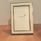 Papyrus Silver Ivory 4x6 Photo Frame