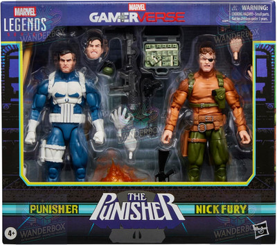  PRE-ORDER Hasbro Marvel Legends Punisher vs Nick Fury 6 inch Action Figure