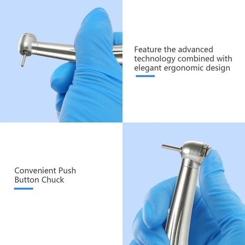 NSK STYLE Mini Head Dental High Speed Handpiece Push Pediatric Kid 4HOLE Yabang - Picture 15 of 24