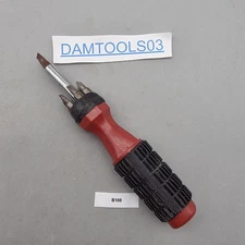 6" inch 6 in 1 Multi-Bit Precision Slotted Flathead Phillips Screwdriver Set NGL