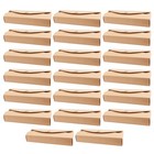  20 Pcs Torten Behälter Gebäckkarton Macaron-Boxen Bäckerei Behandeln Kisten