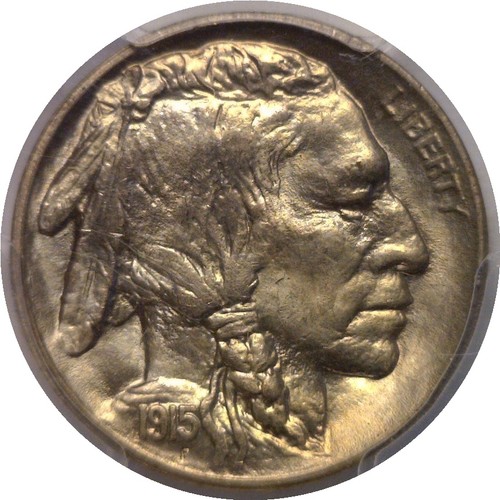 1915 5C Buffalo Nickel PCGS MS-67 - Picture 2 of 3