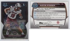 2022 Bowman U Chrome Chrome Prospect Auto Austin Stogner #84 Auto