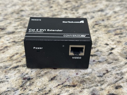 Star Tech Converge AV DVI Over Cat5 Extender ST121UTPDVI  BE-97 - Picture 4 of 9