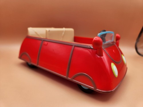 Peppa Pig Little Red Familienauto Fahrzeug Jazwares 2003 Spielzeug - Bild 3 von 7