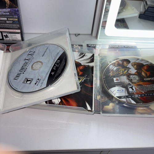 Sony PlayStation 3 Game Lot Of 6 Final Fantasy X/x2 Street Fighter 4 Rockband 2 - Picture 4 of 6