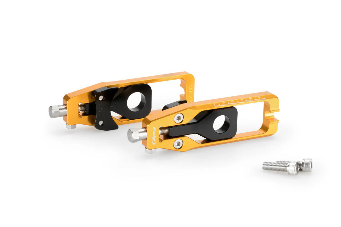 Puig Aluminium Chain Tensioner | Gold | Yamaha Tracer 900 2015>2016