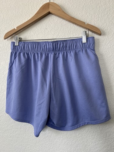 Nike Dri-Fit Shorts Damen Größe:M Lila Kordelzug Stretchbund - Bild 3 von 5