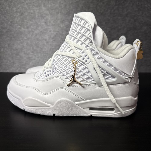 Nike Air Jordan 4 Retro Net White talla EU 38 mujer unisex blanco - Imagen 3 de 8