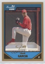 2007 Bowman Prospects Gold Edgar Garcia #BP48