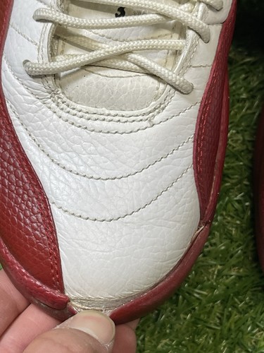 Air Jordan 12 Retro 2009 Cherry Größe 8,5 ohne Karton - Bild 22 von 24