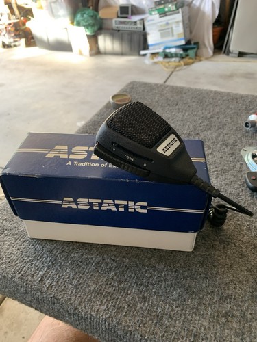 Astatic 575 M-6 Mikrofon Power Mic CB stacja mobilna 6 pin - NOWY STARY ZAPAS - Zdjęcie 4 z 6