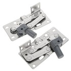  2 Pcs Sink Cabinet Door Hinges Spring Degree Hydraulic Furniture