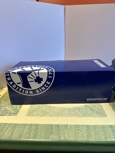 BIRKENSTOCK GIZEH EVA Navy Thong SANDAL Size 9 NEW IN BOX BOHO CHIC - Picture 10 of 14
