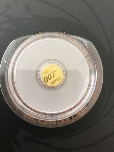 007 James Bond 0.5g gold coin Perth Mint - Picture 4 of 4