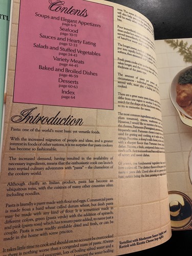Pasta Cookbook by Carolyn Garner Over 80 Recipes for Creative Cuisine dishes H/C - Picture 3 of 3