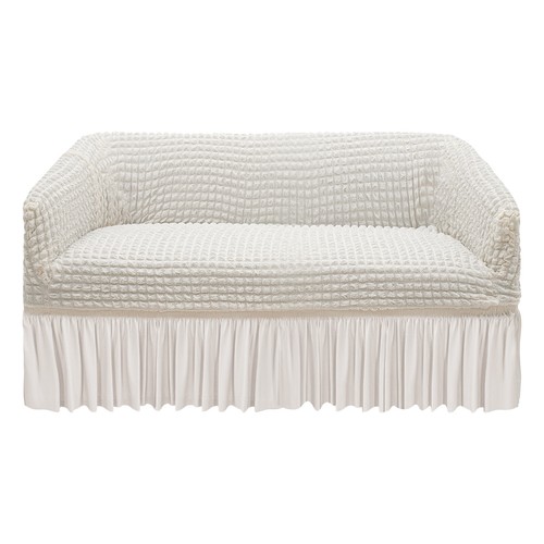 Stretch Armchair Slipcover, Sofa Couch Cover w/Skirt High Elastic Sofa Protector - 第 8/19 張圖片