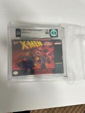 X MEN Mutant Apocalypse Super NES SNES WATA Graded 8.0 CIB MIB NOT VGA CGC RARE!